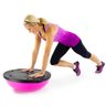Bola Bosu com Elastico Exercicio Yoga Pilates Reabilitaçao Fisioterapia Ginastica Academia Musculaça - 7