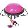 Bola Bosu com Elastico Exercicio Yoga Pilates Reabilitaçao Fisioterapia Ginastica Academia Musculaça - 1