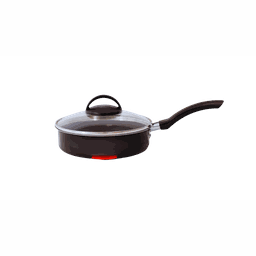Frigideira Reta Nº 24 Antiaderente e Tampa de Vidro: A Revolução na Arte de Cozinhar! Rizzoflon Frig - 1
