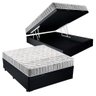 Cama Box Baú Casal Colchão Espuma D33 Orthosono Anjos - 1