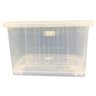 Caixa Organizadora Transparente Container Plasnew N4 38,2l - 4
