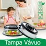 Tampa Seladora A Vacuo Conserva Caldo Alimento Fruta Legumes Jantar Almoço Pratico Cozinha - 9