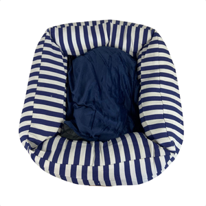 Cama Pet para Cachorro e Gato 50x51cm 100% Lavável Azul Escuro