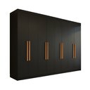 Ver imagem 2 de Guarda-roupa 8 Portas 4 Gavetas Paris