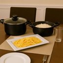 Ver mais imagens de Kit Travessa Melamina Branca Oval 45x24cm Retangular 35x20cm Wolff Cozinha Bandeja Servir