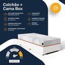 Ver imagem 5 de Cama Box com Colchão Ortopédico de Espuma D33 a Vácuo Sonno Full - Lucas Home - Solteiro