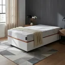 Ver imagem 1 de Cama Box com Colchão Ortopédico de Espuma D33 a Vácuo Sonno Full - Lucas Home - Solteiro
