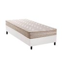 Ver imagem 1 de Cama Box Solteiro: Colchão Ortopédico Paropas D28 - Master Ag80 Clean Double Face 17 + Base Crc