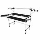 Ver imagem 1 de Rack Titanium Para Studio RS-245 Profissional Djs Ideal Para Todos os Acessórios Musicais