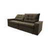 Sofá Retrátil/Reclinável Malta 2,00m Suede Velut com Molas no Assento King House - 5