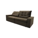 Ver imagem 5 de Sofá Retrátil/Reclinável Malta 2,00m Suede Velut com Molas no Assento King House