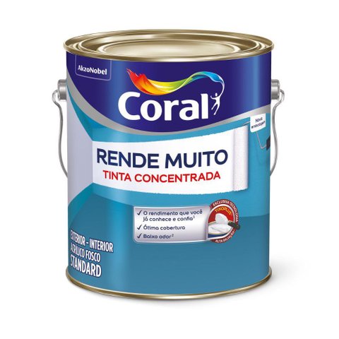 Tinta Coral Rende Muito Cor Cromo Suave 3,2L
