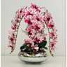 Arranjo De Flores Orquídeas 3D Toque Real Com Vaso - Cris - 3