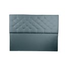 Ver imagem 1 de Cabeceira Botao King 1,93 - Cinza