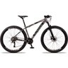 Bicicleta Aro 29 Raider Aluminum 27v Freio a Disco Grafite e Preto Tam: 19 - 1