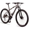 Bicicleta Aro 29 Raider Aluminum 27v Freio a Disco Grafite e Preto Tam: 19 - 2