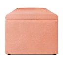 Ver imagem 5 de Recamier Calcadeira Bau 140 Cm Dalia Linho Rose Artte