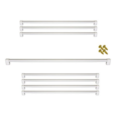 Kit 8 Puxador 736mm Alumínio Armário Móveis Cômoda Roupeiro