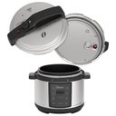 Ver imagem 1 de Panela Elétrica de Pressão Oster Digital 5 Litros Preto/Inox 220V OPAN920-220