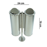 Lixeira Externa Dupla 30l com Aro Basculante - 2