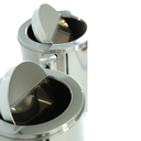 Ver imagem 3 de Lixeira Externa Dupla 30l com Aro Basculante