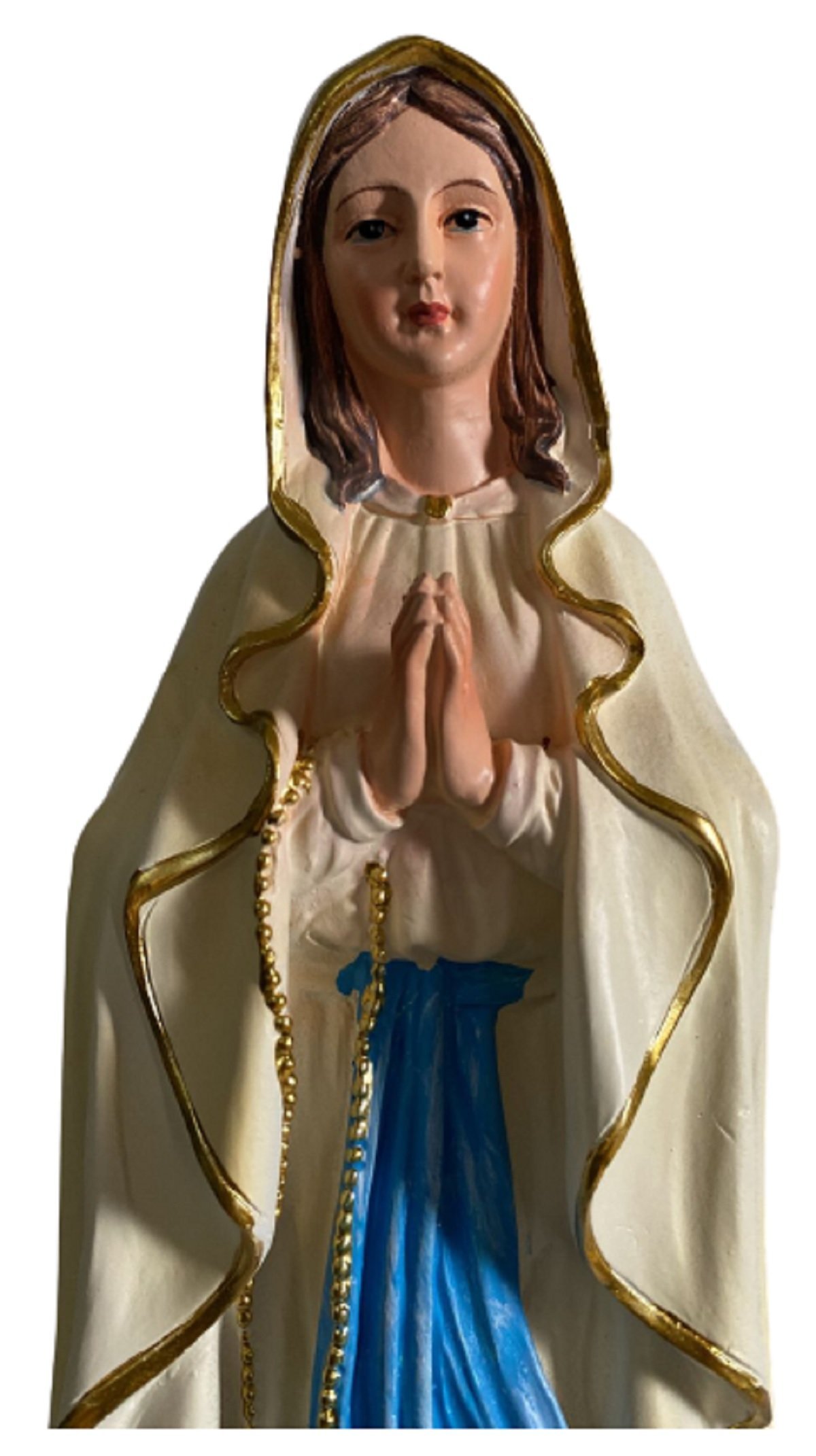 Imagem De Nossa Senhora De Lourdes Em Resina Especial 31 Cm - 2