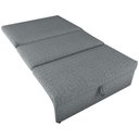 Ver imagem 2 de Sofá Cama Dominion 2 Lugares Reclinável 113cm Cinza