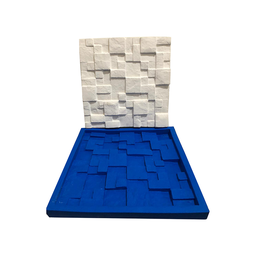 Kit 5 Formas Silicone Gesso Parede 3D - 5