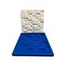 Kit 5 Formas Silicone Gesso Parede 3D - 5