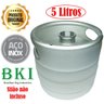 Barril De Chope Inox 304 - 5 Litros - Bki - 1