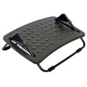 Ver imagem 1 de Descansa Pés Ergonômico Ajustável com Base Antiderrapante ABS Preto - Roal
