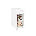 Ver imagem 5 de Balcão Multiuso 8194 1 Porta 1 Gaveta 35cm Branco Bertolini