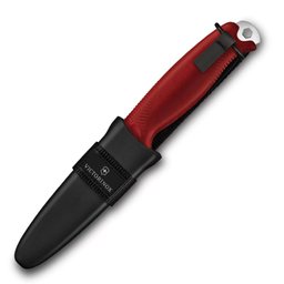 Faca Victorinox Venture - Lâmina Fixa - Cabo Antiderrapante - 5 Funções - Vermelha - 3.0902 - 1