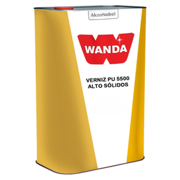 Kit Verniz Pu 5500 5:1 Hs 5l + Catalisador 3090 1l Wanda - 2