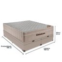 Ver imagem 2 de Airtech Colchão Ortobom Queen com Baú Bege Springpocket