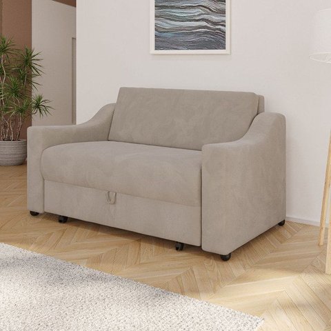 Sofá Cama Retrátil 158cm 2 Lugares Betim