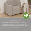 Ver mais imagens de Sofá Cama Retrátil 158cm 2 Lugares Betim