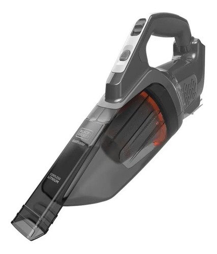 Aspirador de Pó sem Fio Black Decker Filtro Hepa Lavável 20v Cor Cinza 110v