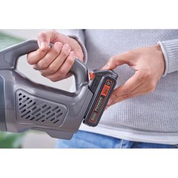 Aspirador de Pó sem Fio Black Decker Filtro Hepa Lavável 20v Cor Cinza 110v - 6