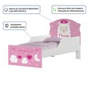 Ver imagem 3 de Mini Cama Infantil 153,2x79cm com Proteção Lateral Personagens Lhama K02 - D’Rossi