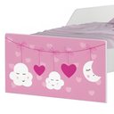 Ver imagem 6 de Mini Cama Infantil 153,2x79cm com Proteção Lateral Personagens Lhama K02 - D’Rossi