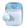Estojo Escolar Infantil Box Style Kk2547e Azul - Kika - 1