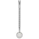 Ver imagem 1 de Bomba para Tomar Chimarrão Mate Inox Mil Furos 24cm Bortonaggio Chima Bojo Rosca Escovinha