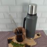 Bomba para Tomar Chimarrão Mate Inox Mil Furos 24cm Bortonaggio Chima Bojo Rosca Escovinha - 8