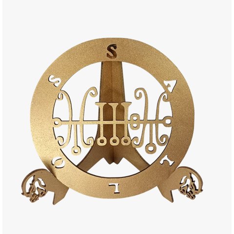 Sigilo Magico Sallos:cinza Claro