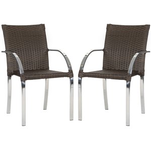 2 Cadeira Ascoli Decore Mobília Pedra Ferro