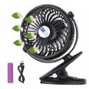 Ver imagem 4 de Ventilador Mini Portátil Escritório Casa com 3 Veloc Usb
