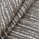 Ver imagem 5 de Tapete Sala Quarto Grande Mesclado 2,00 X 3,00m Antiderrapante Minimalista Marrom Cru Rústico