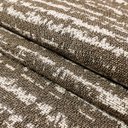 Ver imagem 5 de Tapete Sala Quarto Grande Mesclado 2,00 X 3,00m Antiderrapante Minimalista Marrom Cru Rústico