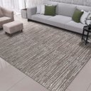 Ver imagem 2 de Tapete Sala Quarto Grande Mesclado 2,00 X 3,00m Antiderrapante Minimalista Marrom Cru Rústico